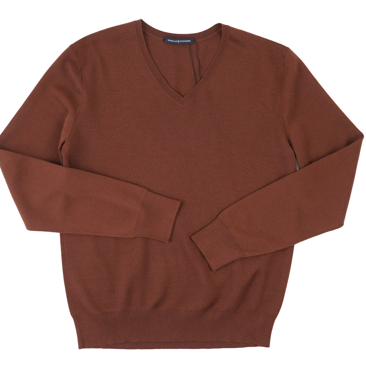 Manrico Natural Stretch Knit Cashmere Sweater