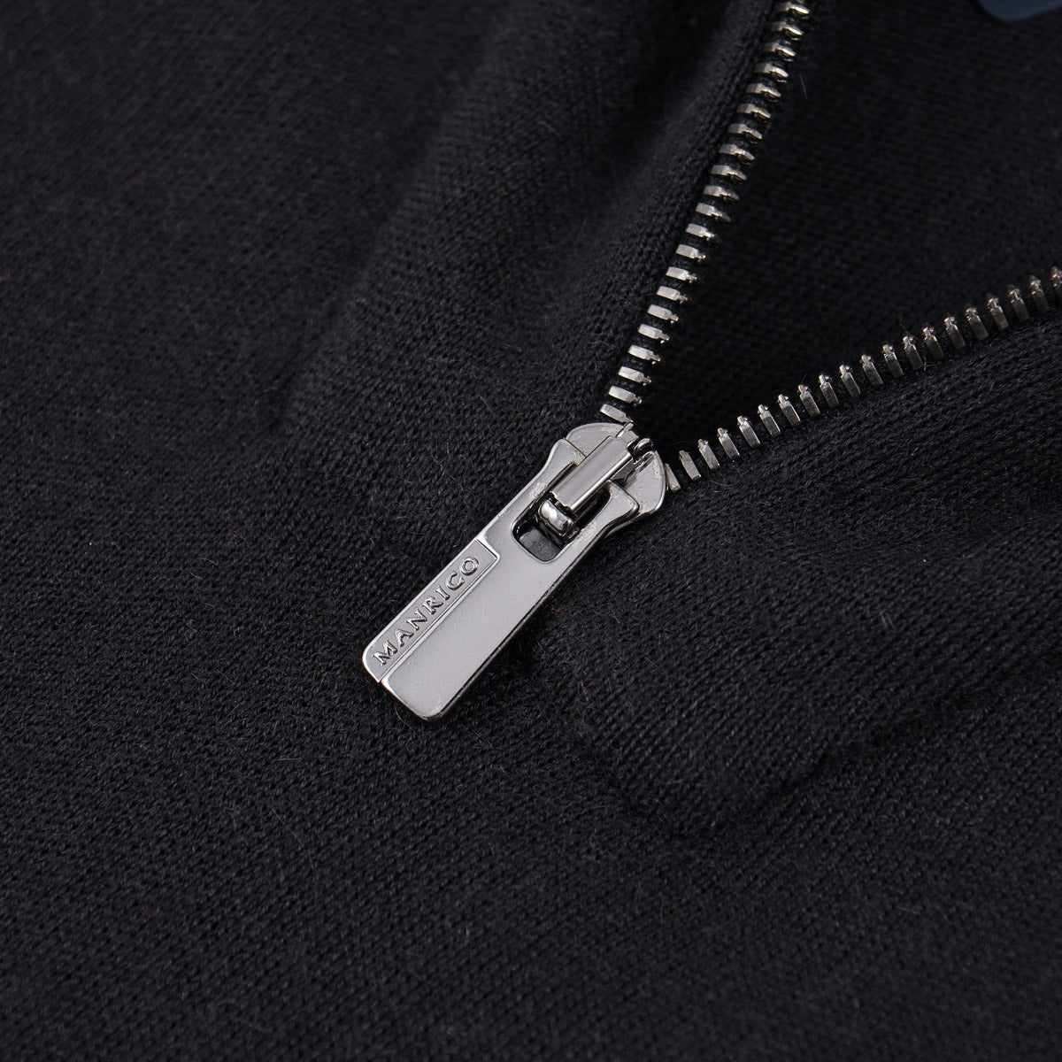 Manrico Half-Zip Cashmere Sweater