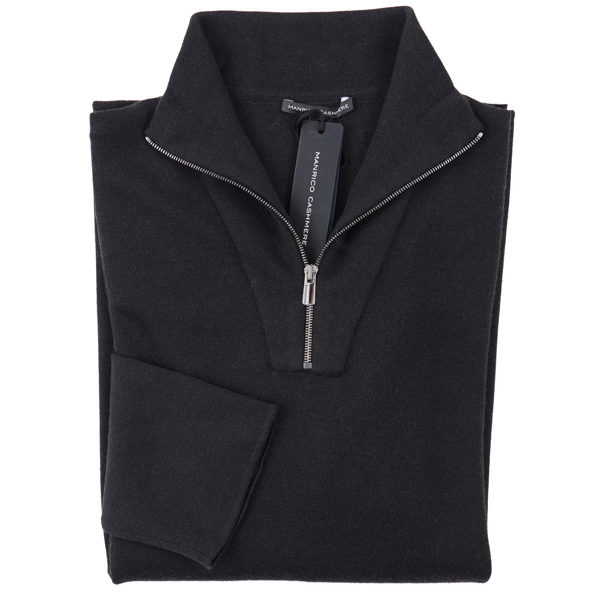 Manrico Half-Zip Cashmere Sweater