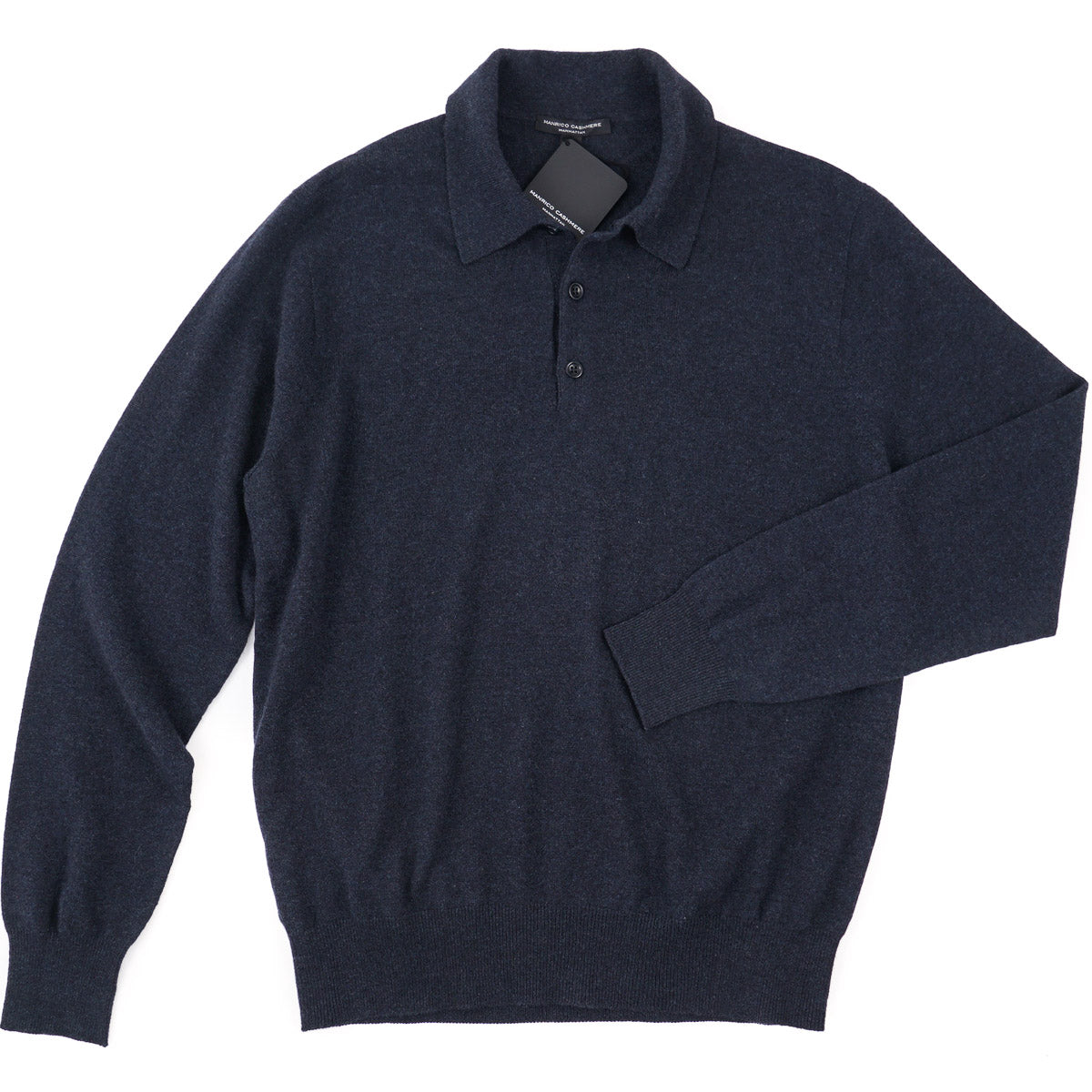 Manrico Classic-Fit Cashmere Polo Sweater