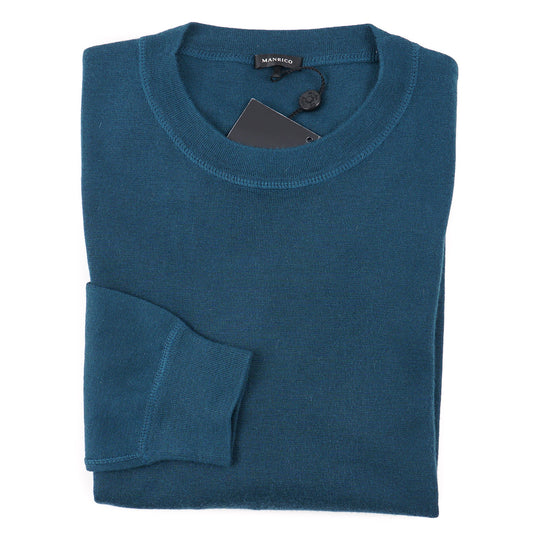 Manrico Extrafine Cashmere-Silk Sweater