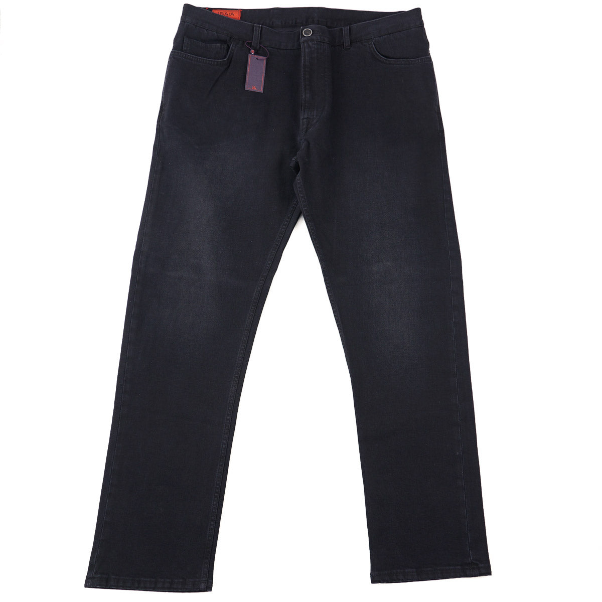 Isaia Regular Straight Fit Denim Jeans