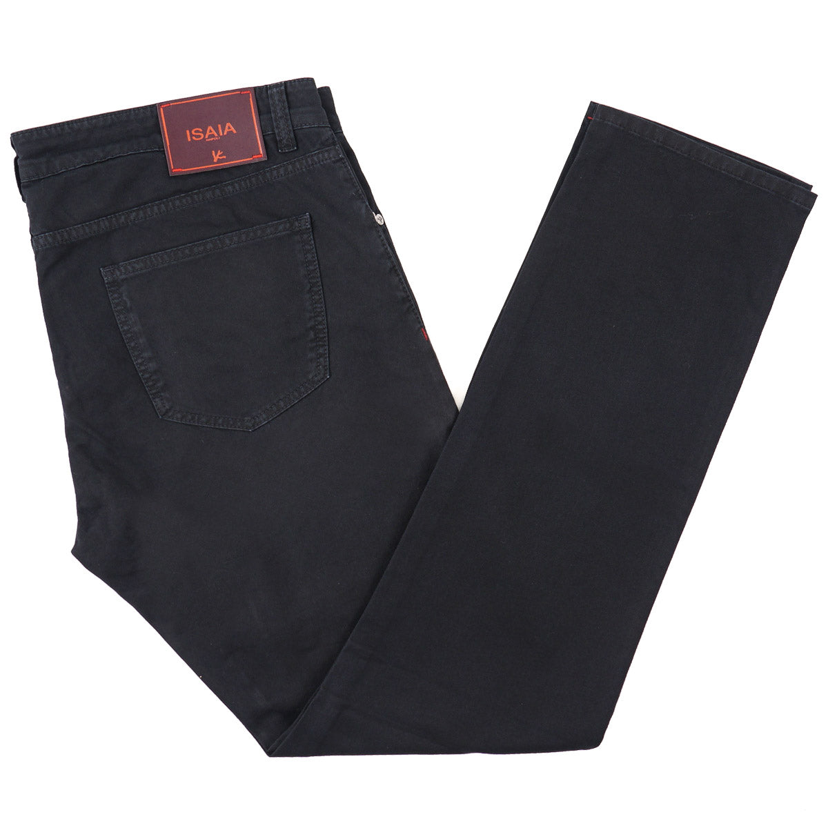 Isaia Tailored-Fit Garment Dyed Jeans