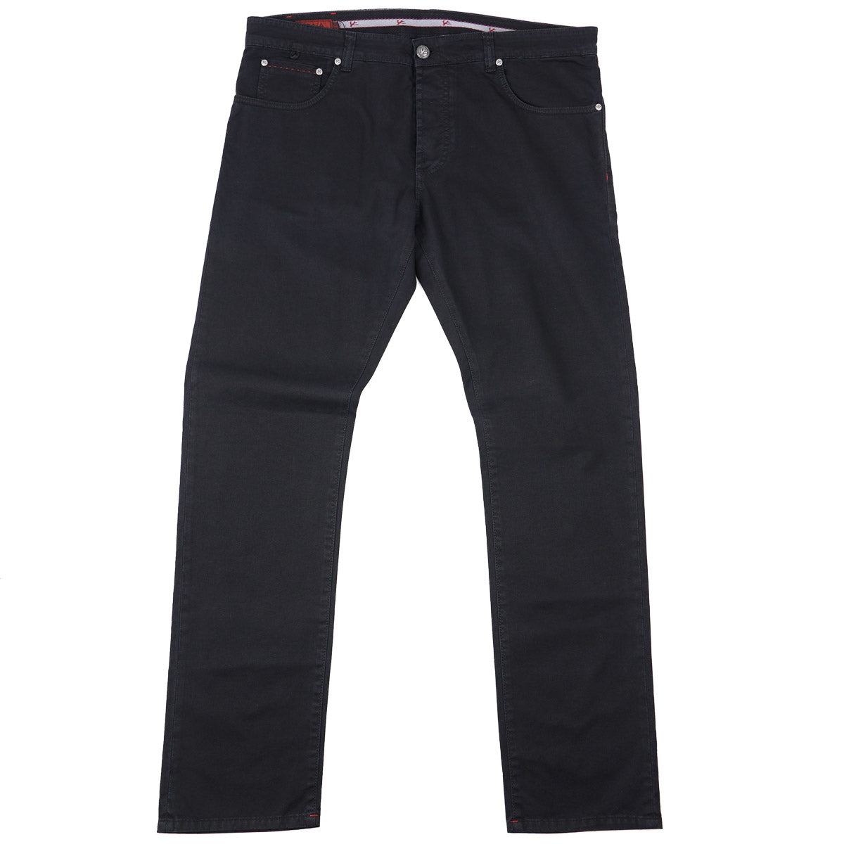 Isaia Tailored-Fit Garment Dyed Jeans