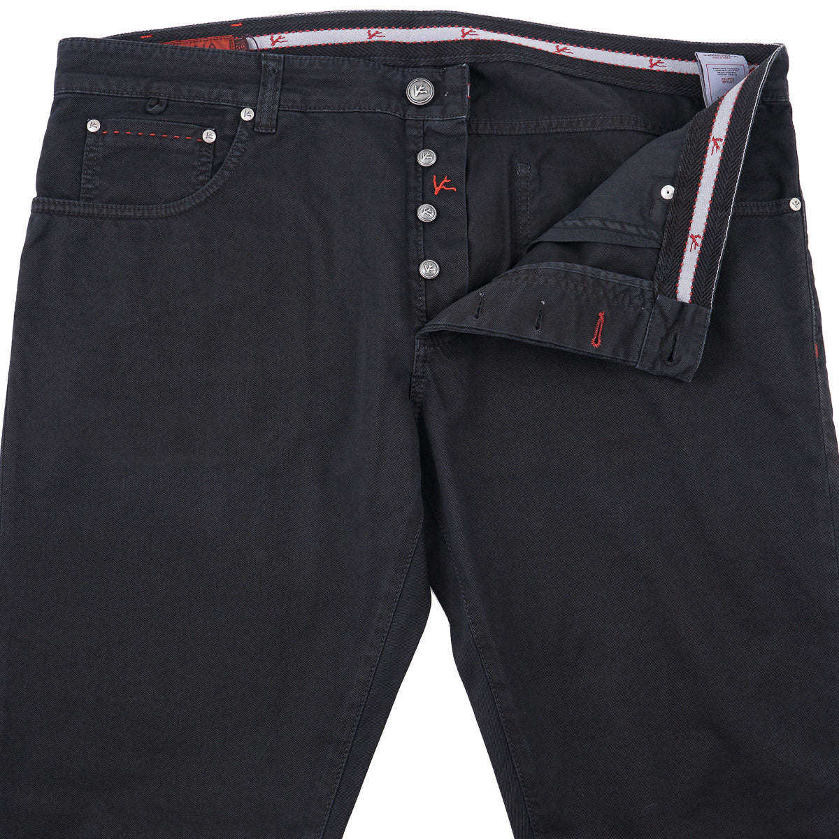 Isaia Tailored-Fit Garment Dyed Jeans