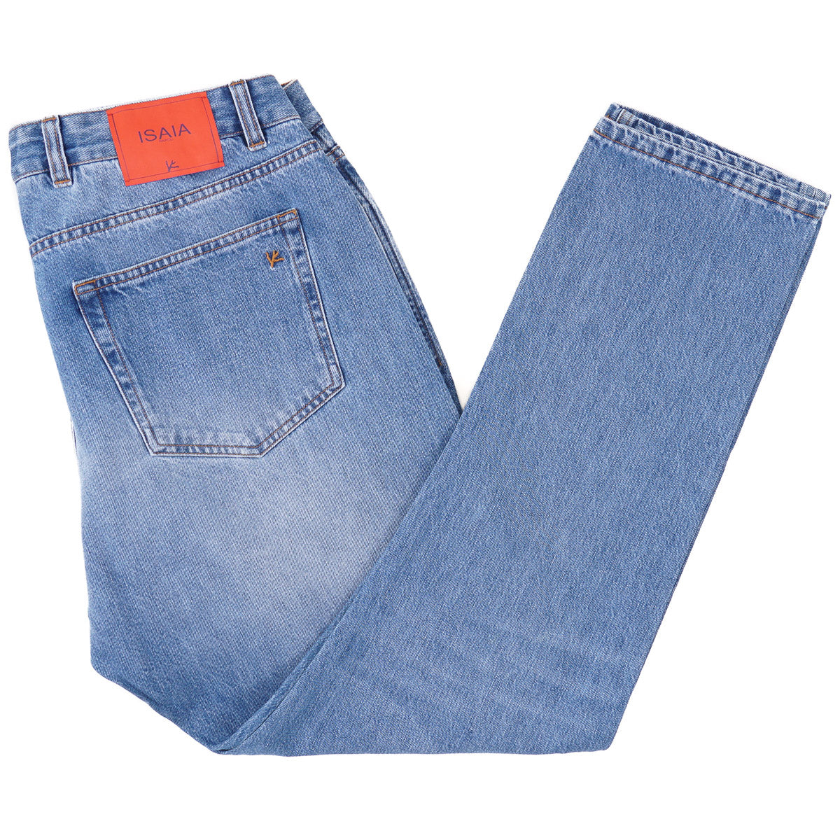 Isaia Regular Tapered Fit Denim Jeans