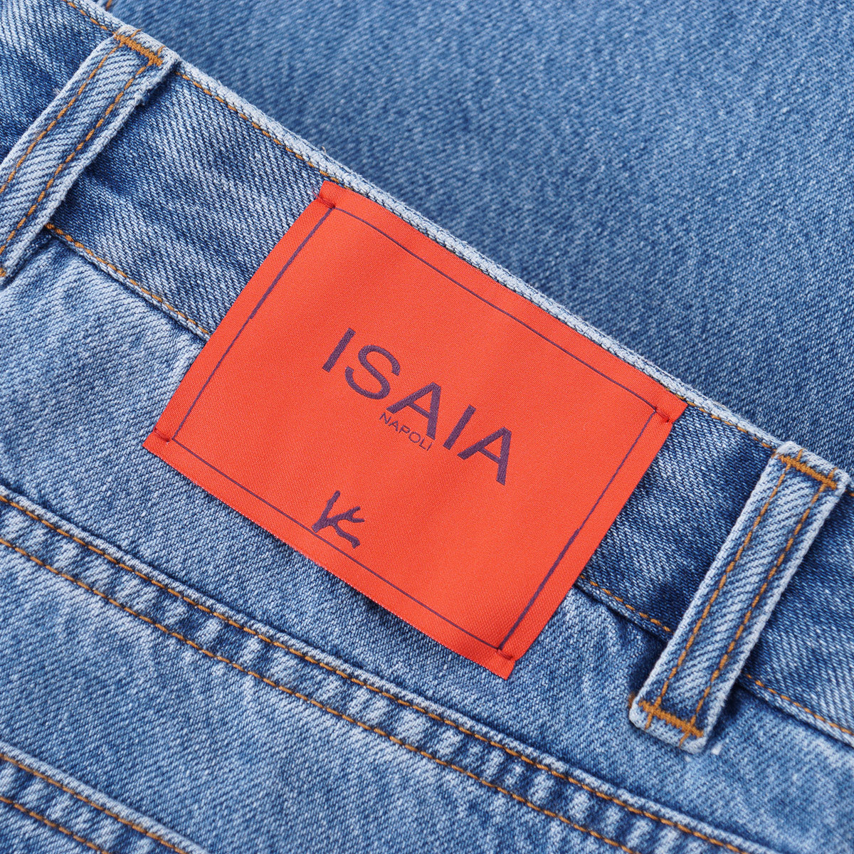 Isaia Regular Tapered Fit Denim Jeans