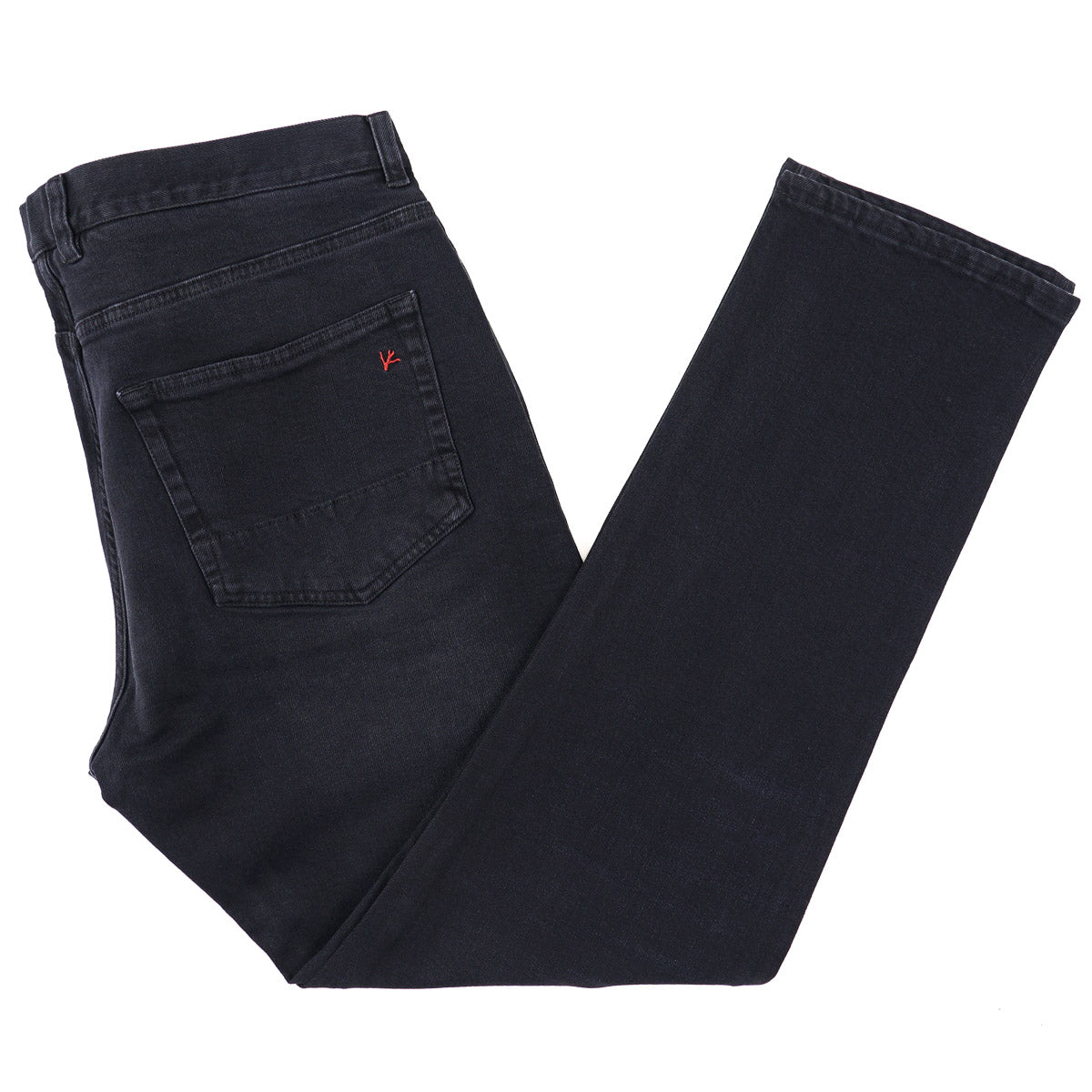 Isaia Slim Straight Fit Denim Jeans