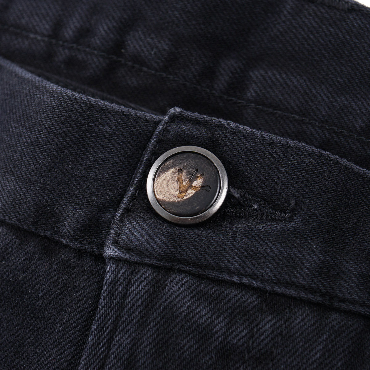 Isaia Slim Straight Fit Denim Jeans