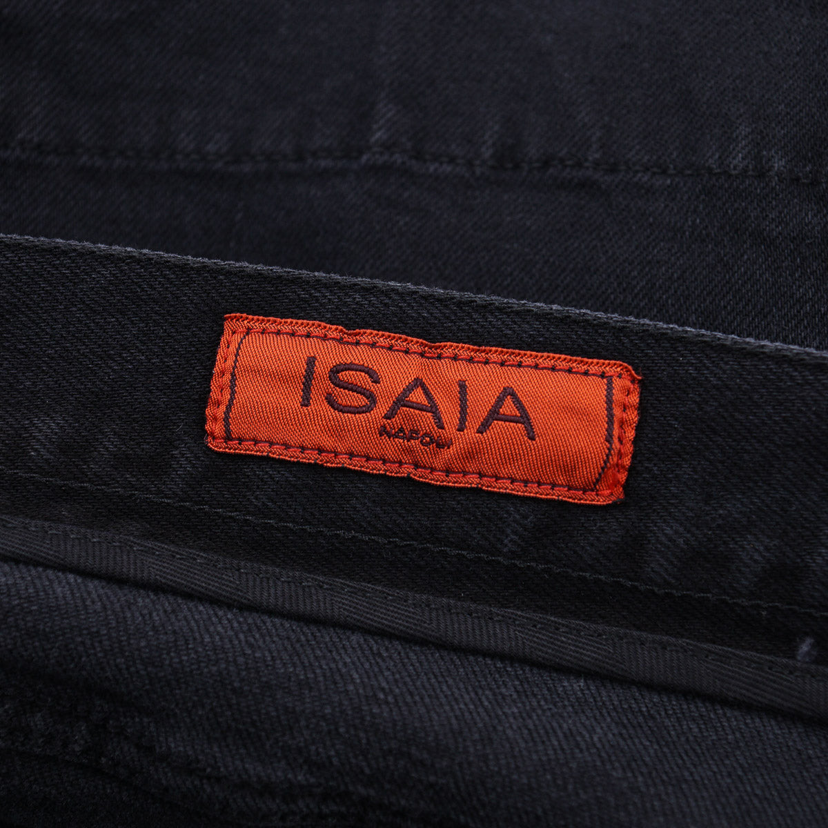Isaia Slim Straight Fit Denim Jeans