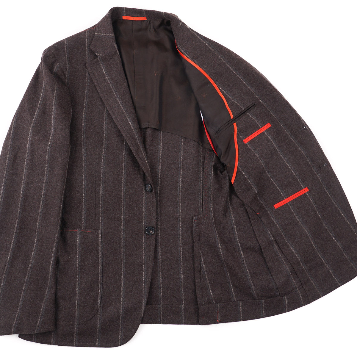 Isaia Soft Flannel Wool-Cashmere Suit - Top Shelf Apparel