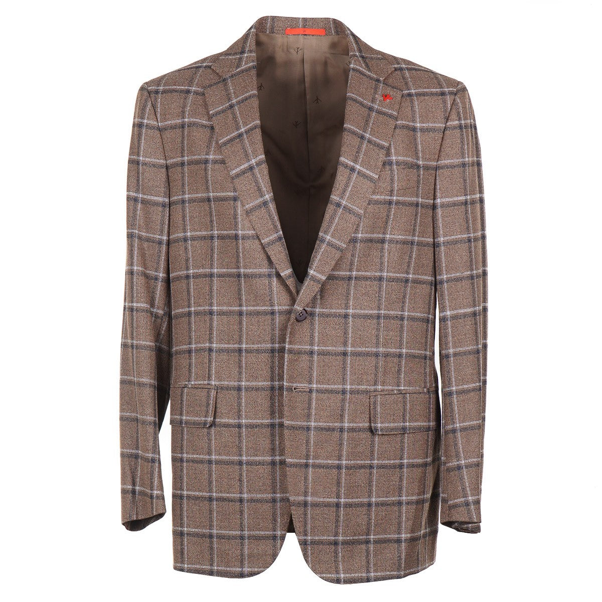 Isaia Woven Wool-Silk-Linen Sport Coat - Top Shelf Apparel