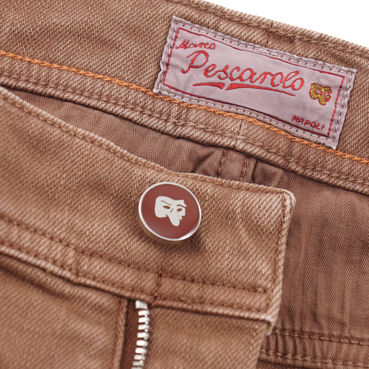 Marco Pescarolo Slim-Fit Denim Jeans - Top Shelf Apparel