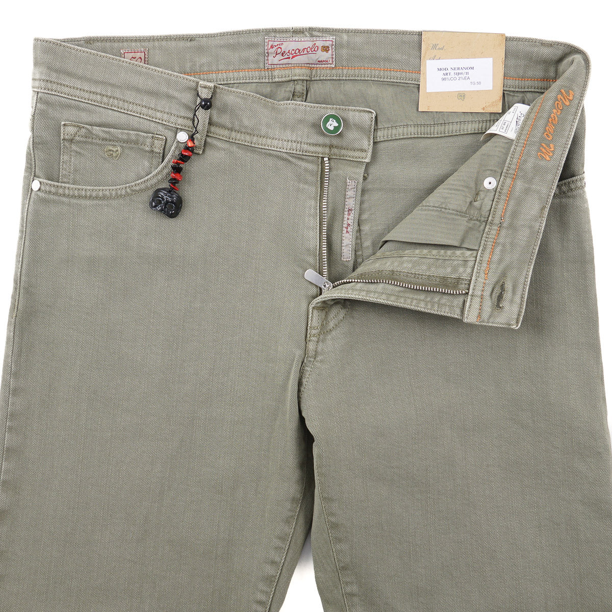 Marco Pescarolo Slim-Fit Denim Jeans - Top Shelf Apparel