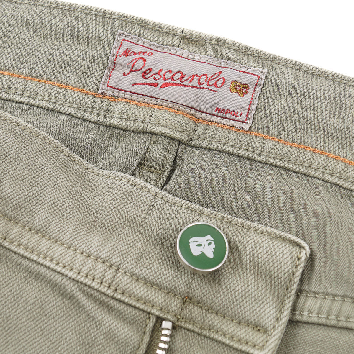 Marco Pescarolo Slim-Fit Denim Jeans - Top Shelf Apparel