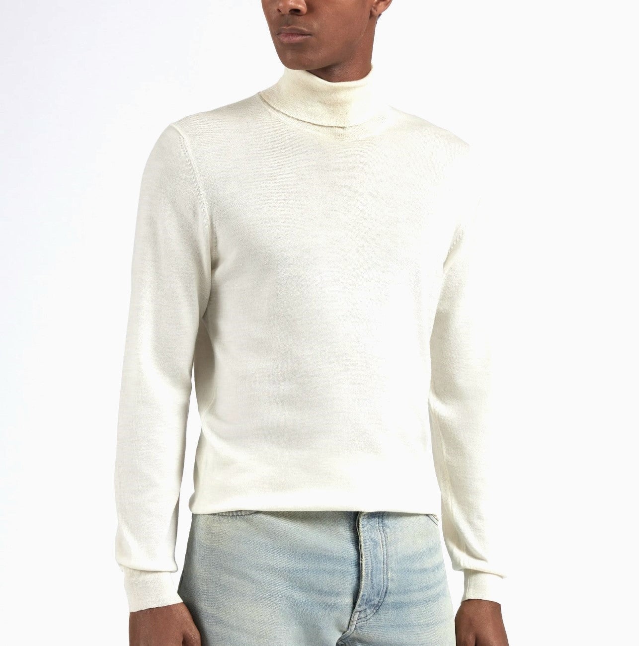 Lardini Merino Wool-Silk-Cashmere Sweater - Top Shelf Apparel