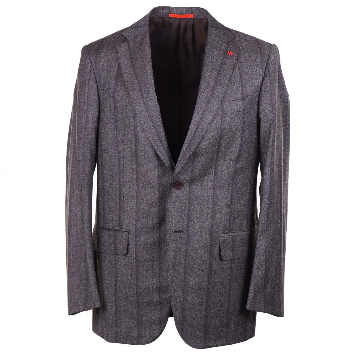Isaia Shadow Striped Wool Suit - Top Shelf Apparel