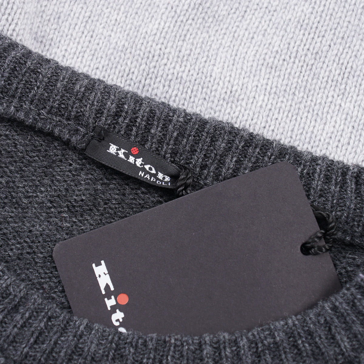 Kiton Intarsia Knit Cashmere Sweater - Top Shelf Apparel