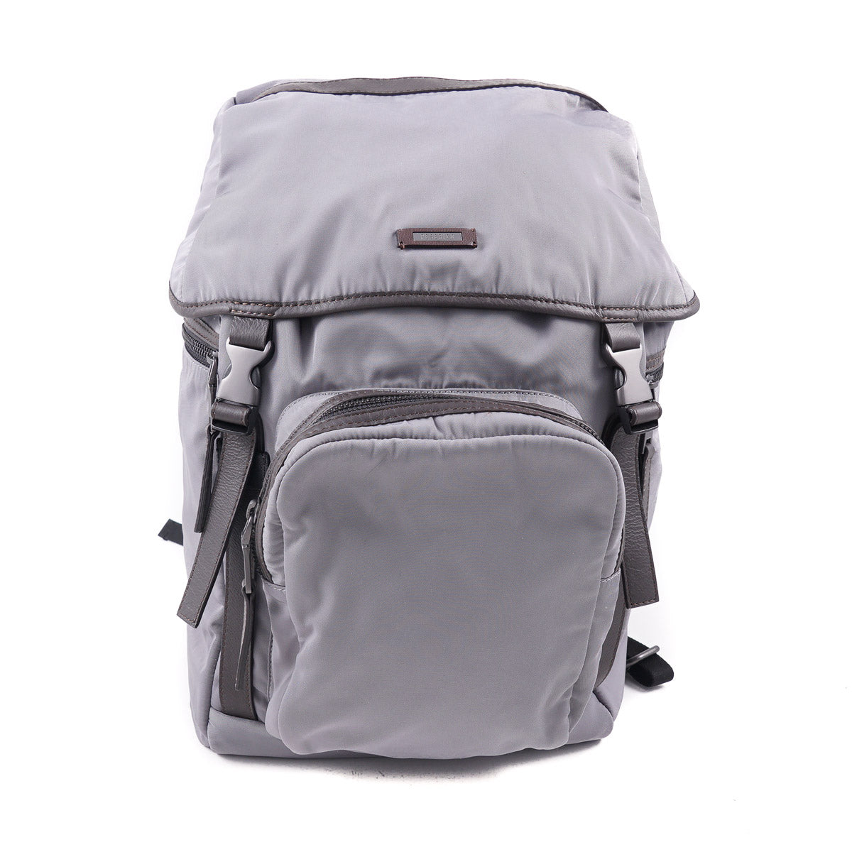 Peserico Technical Nylon and Leather Backpack - Top Shelf Apparel