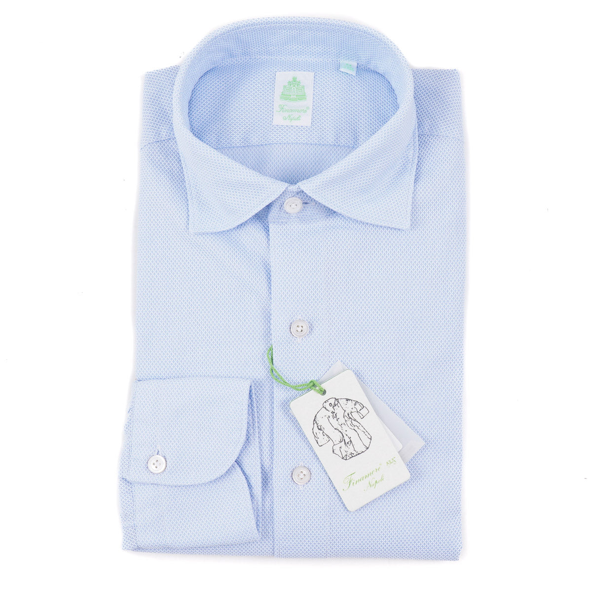 Finamore Regular-Fit Woven Cotton Shirt - Top Shelf Apparel