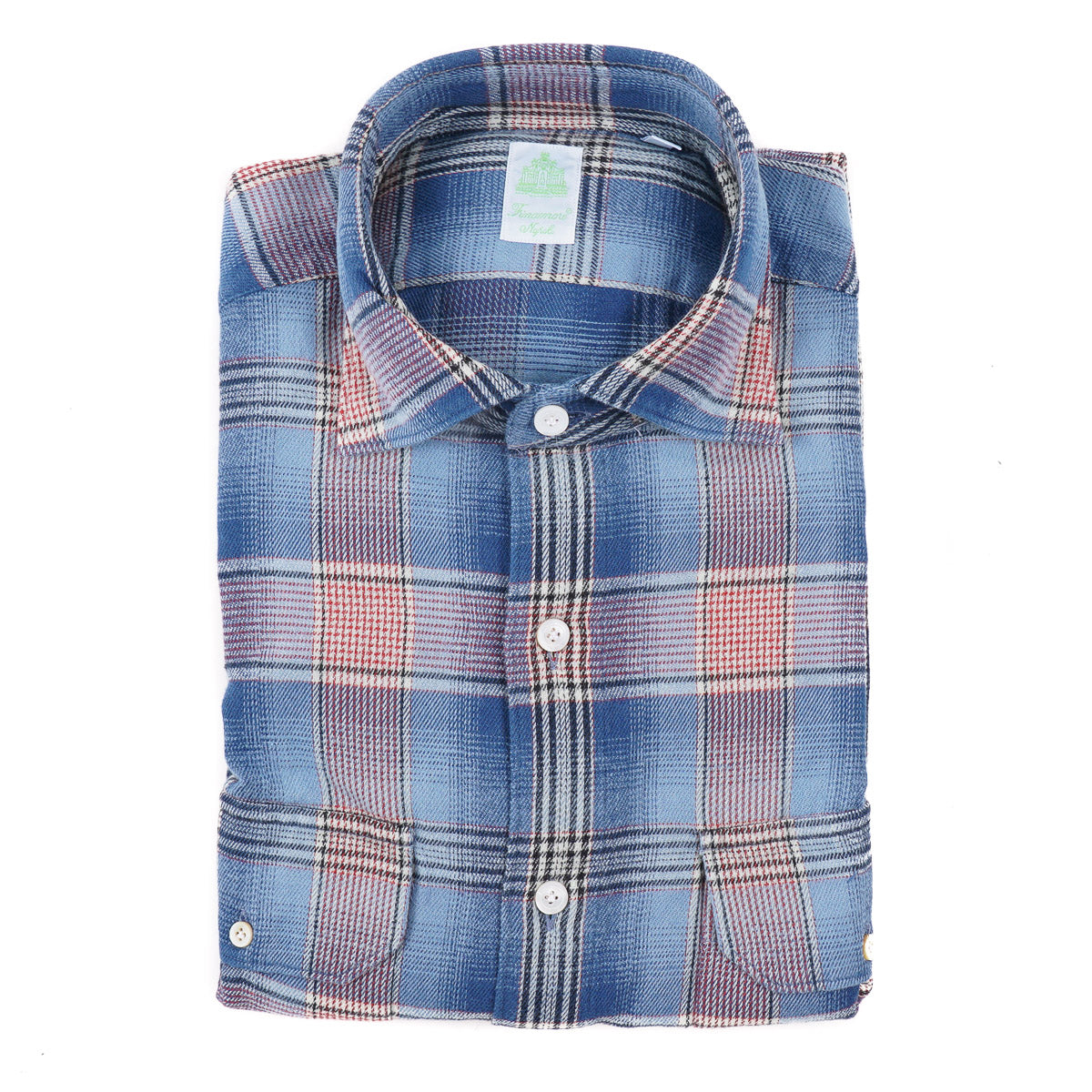 Finamore Extra-Soft Flannel Shirt - Top Shelf Apparel