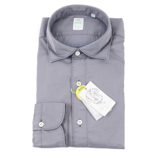 Finamore Twill Cotton Dress Shirt - Top Shelf Apparel
