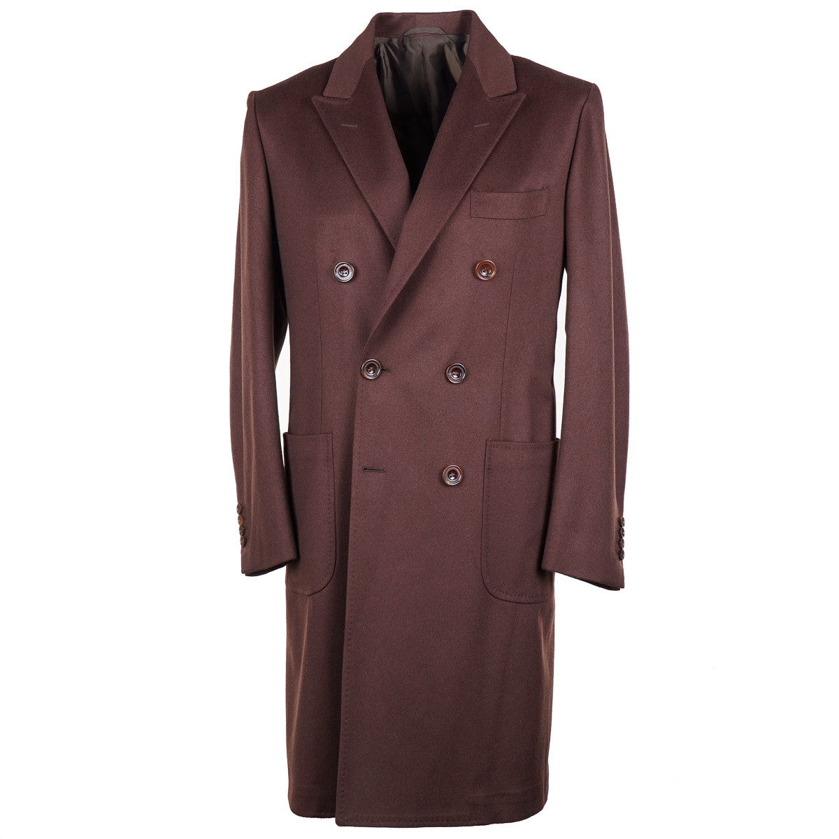 Sartorio Soft Mid-Weight Cashmere Overcoat - Top Shelf Apparel