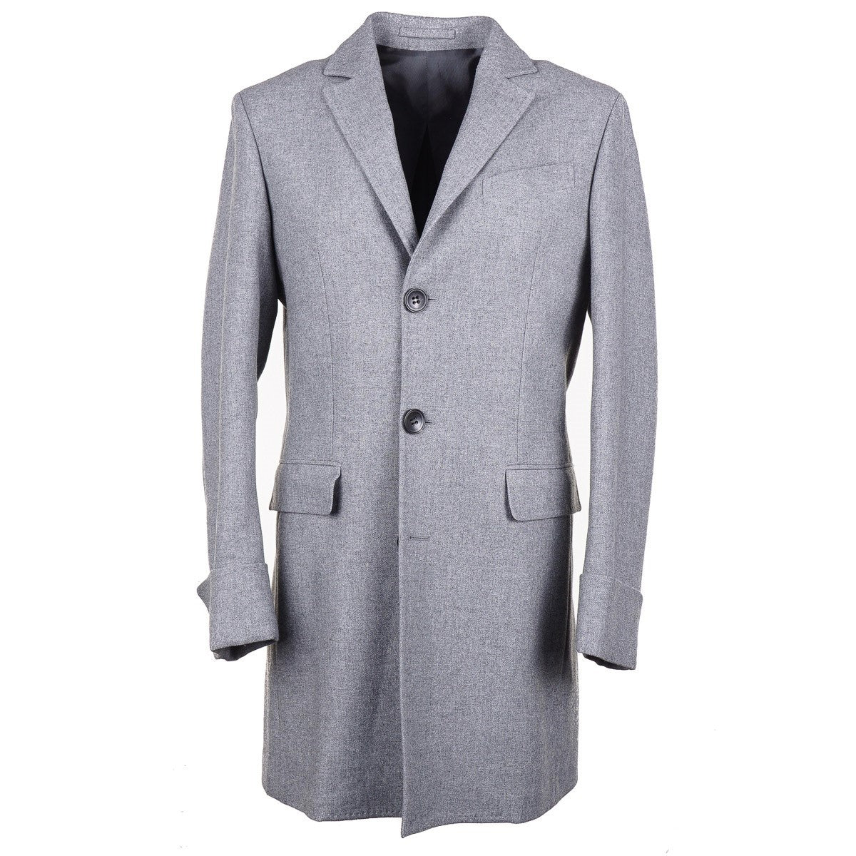 Sartorio Techno Flannel Cashmere Overcoat - Top Shelf Apparel