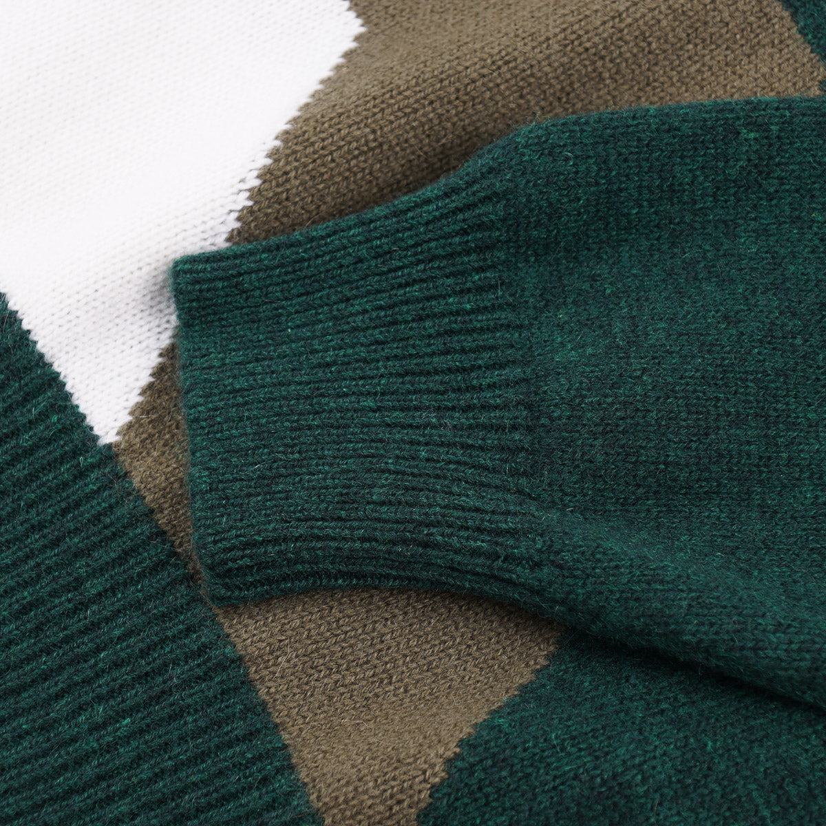 Kiton Colorblock Knit Cashmere Sweater - Top Shelf Apparel