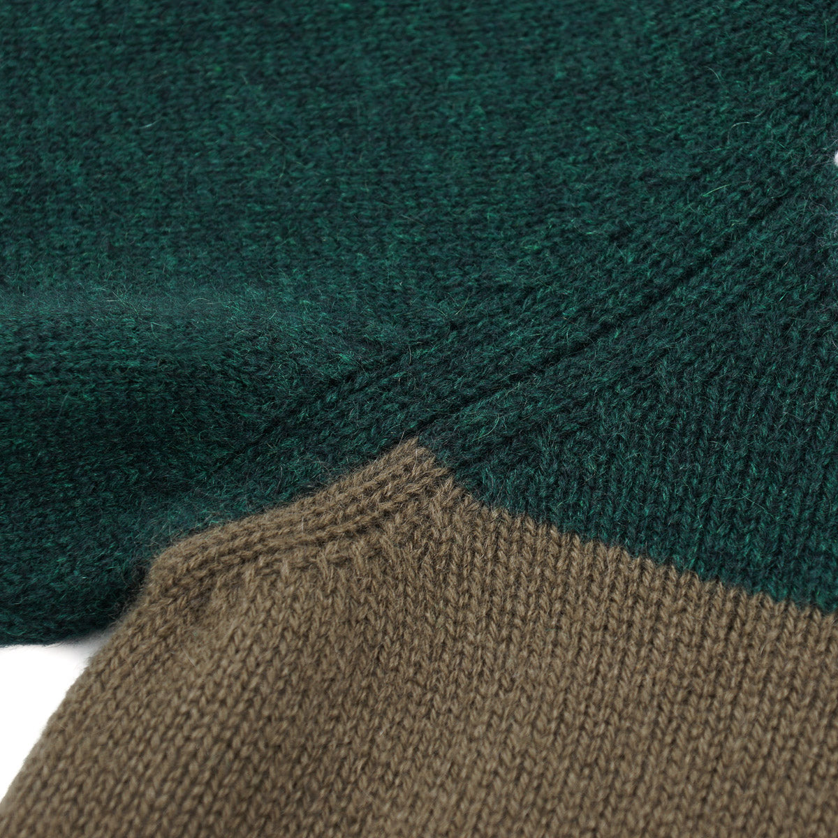 Kiton Colorblock Knit Cashmere Sweater - Top Shelf Apparel