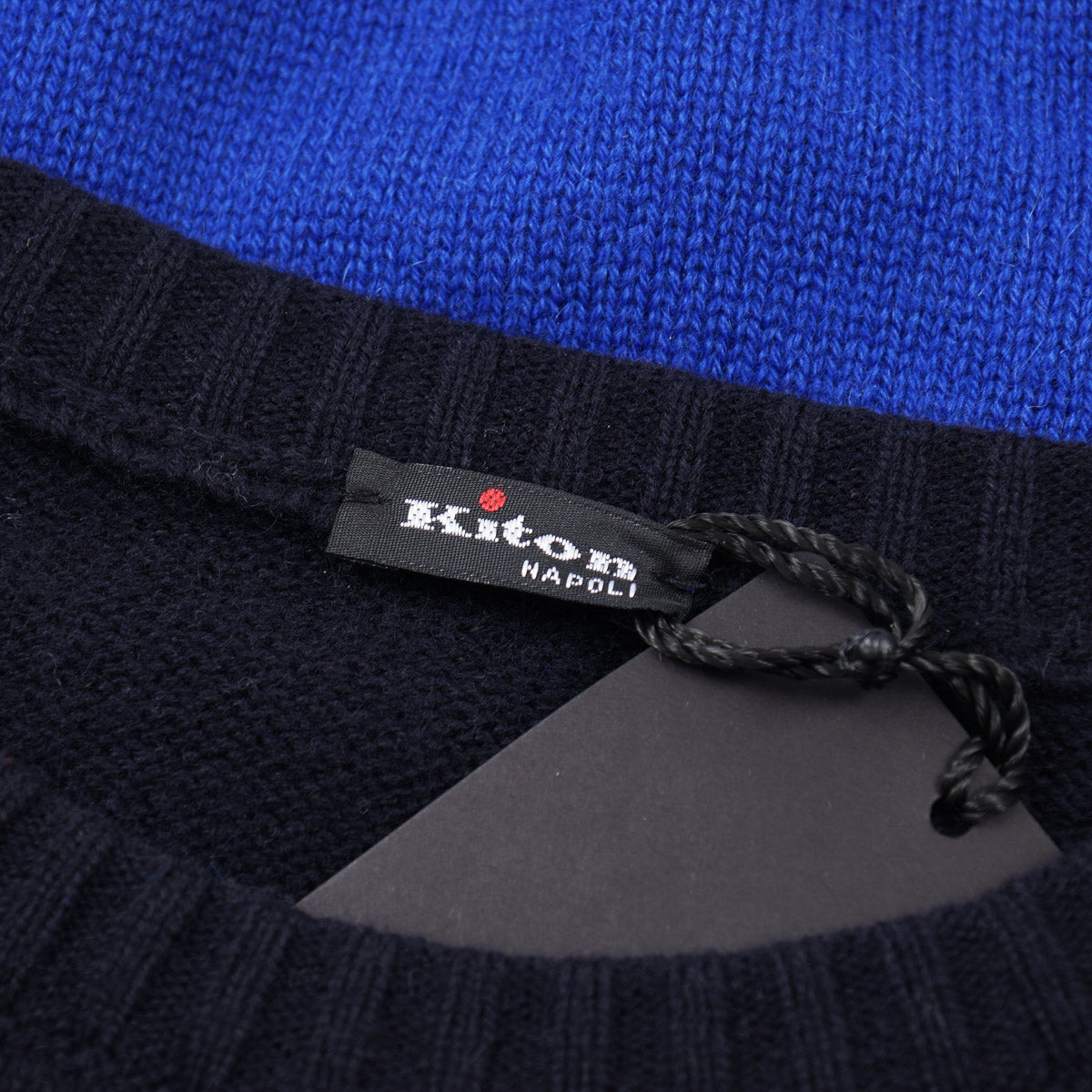Kiton Slim-Fit Chevron Cashmere Sweater - Top Shelf Apparel