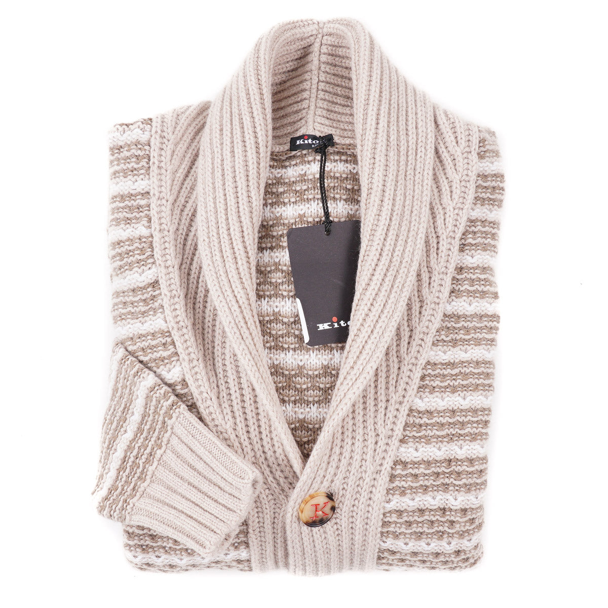 Kiton Cashmere Shawl Collar Cardigan Sweater - Top Shelf Apparel