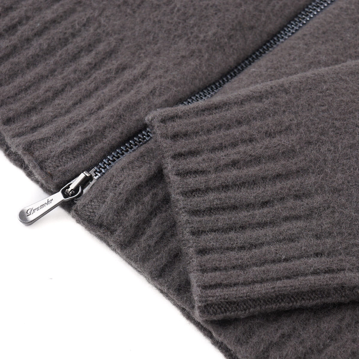 Drumohr Full-Zip Soft Lambswool Sweater - Top Shelf Apparel