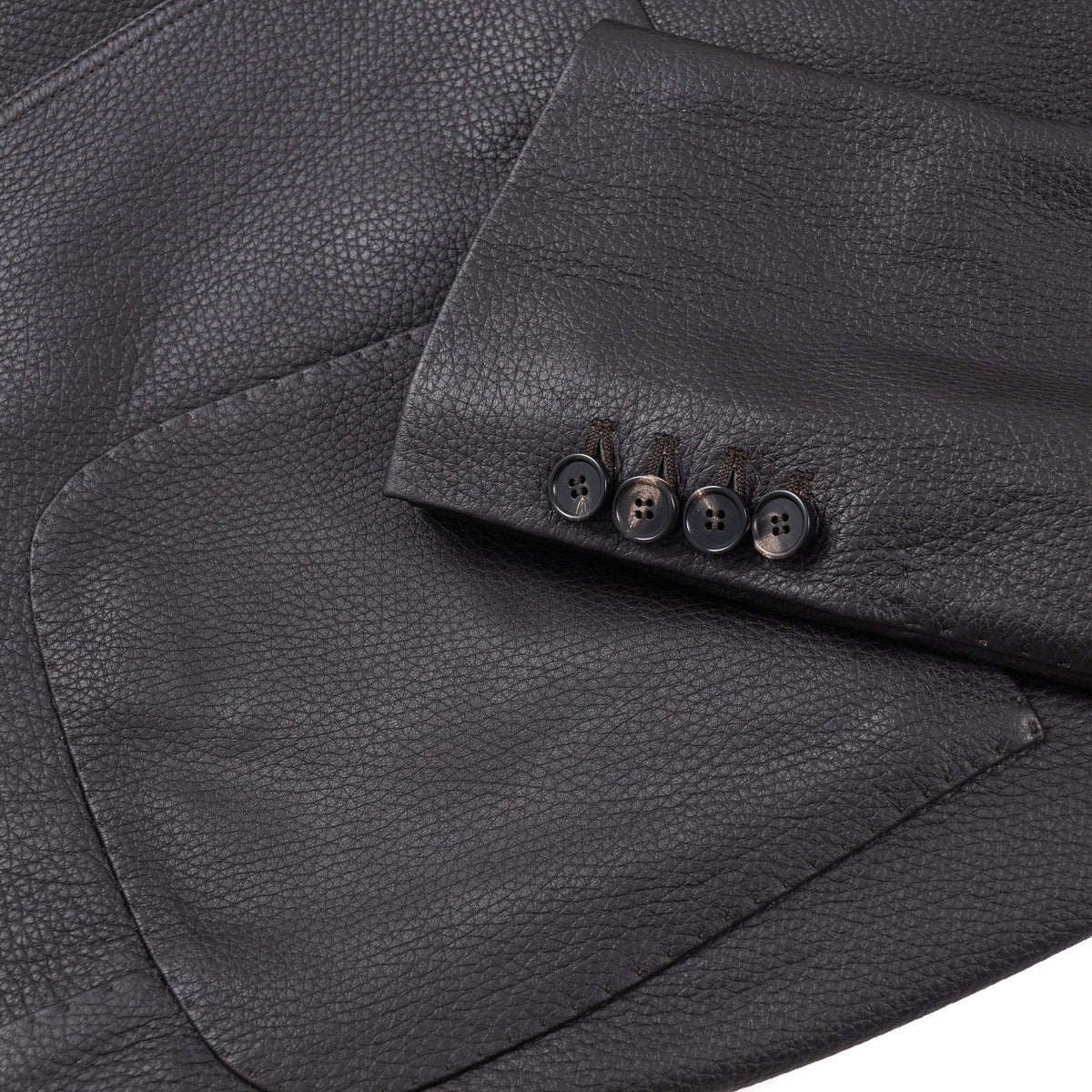 Rifugio Wool-Lined Deerskin Leather Blazer - Top Shelf Apparel