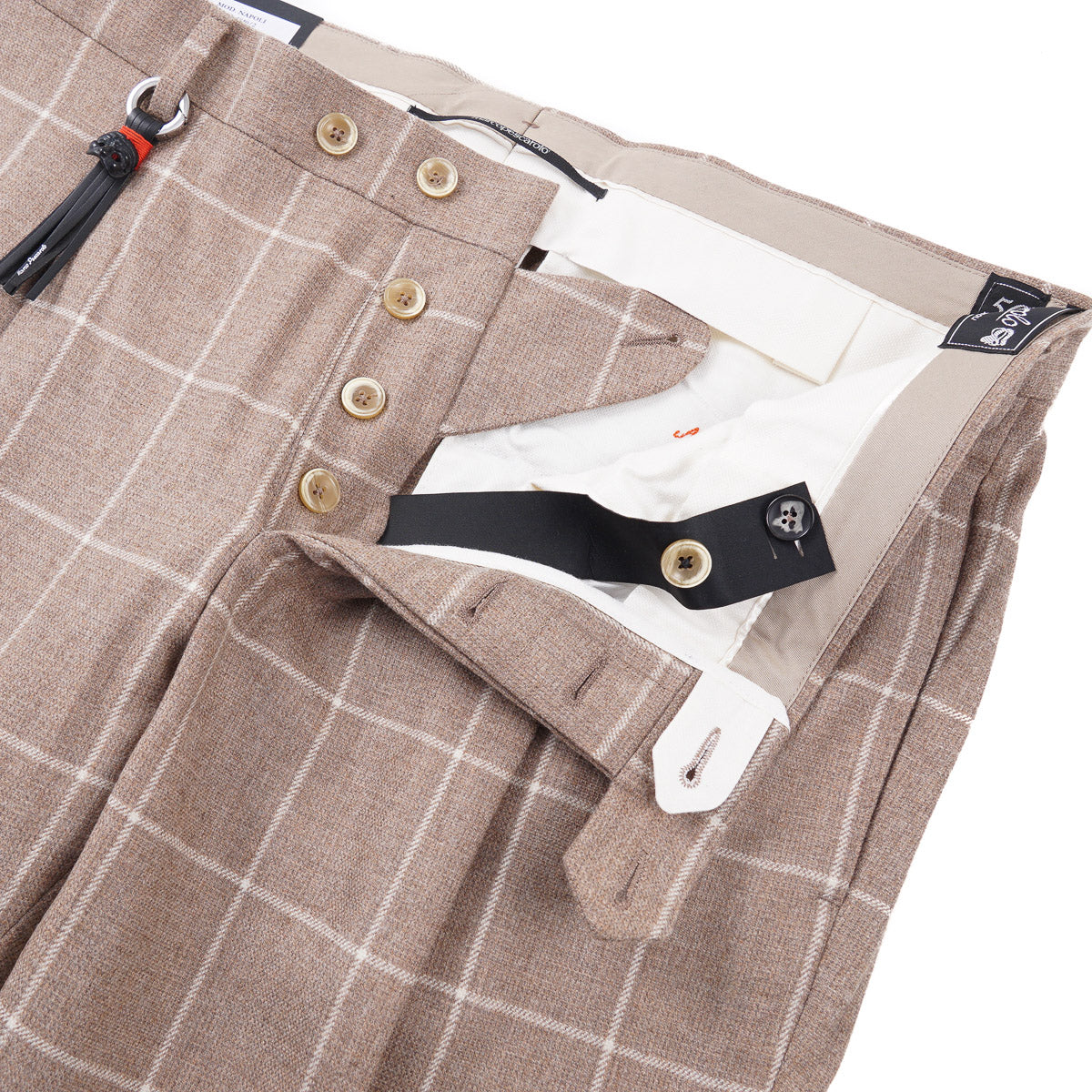 Marco Pescarolo Tailored Wool-Cashmere Pants - Top Shelf Apparel