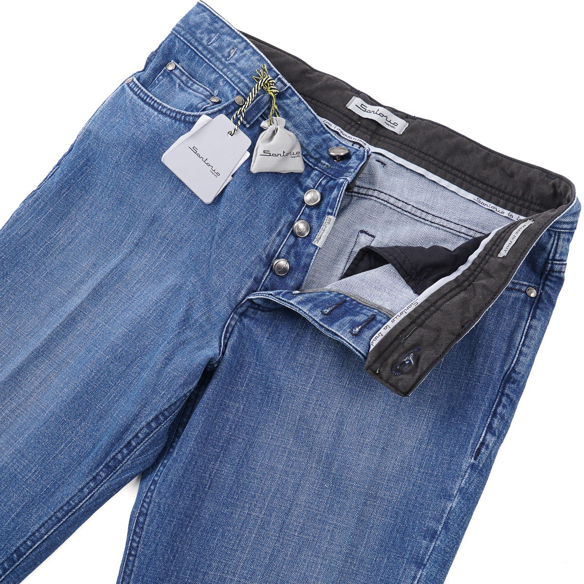 Sartorio Straight-Fit Denim Jeans - Top Shelf Apparel