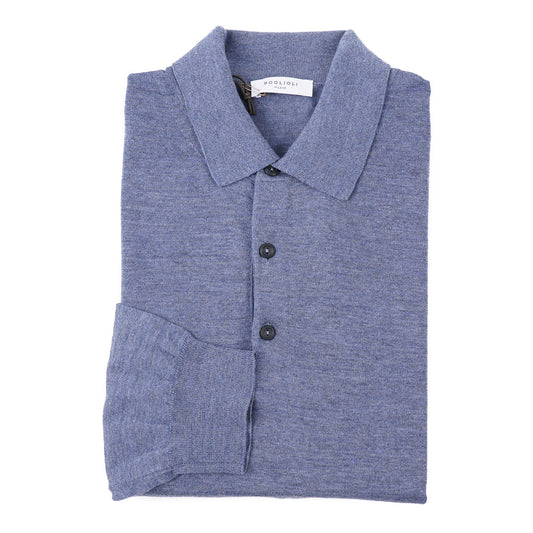 Boglioli Superfine Merino Wool Polo Sweater - Top Shelf Apparel