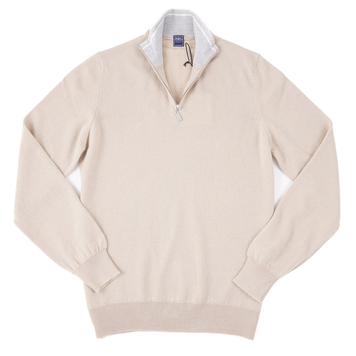 Fedeli Quarter-Zip Cashmere Sweater – Top Shelf Apparel