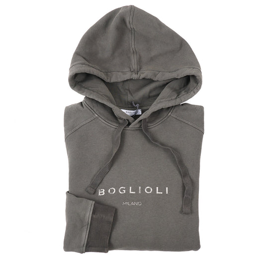 Boglioli Hooded Pullover Cotton Sweatshirt - Top Shelf Apparel