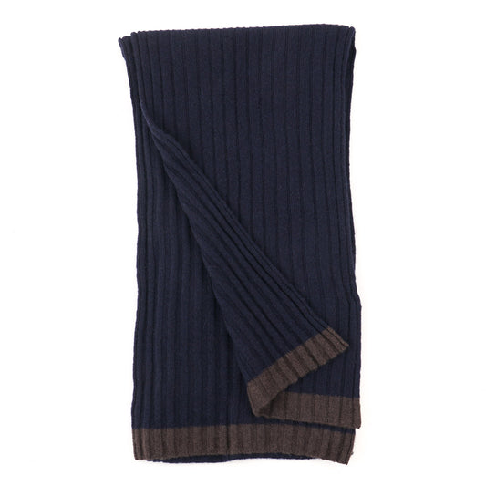 Fedeli Rib Knit Cashmere Scarf - Top Shelf Apparel