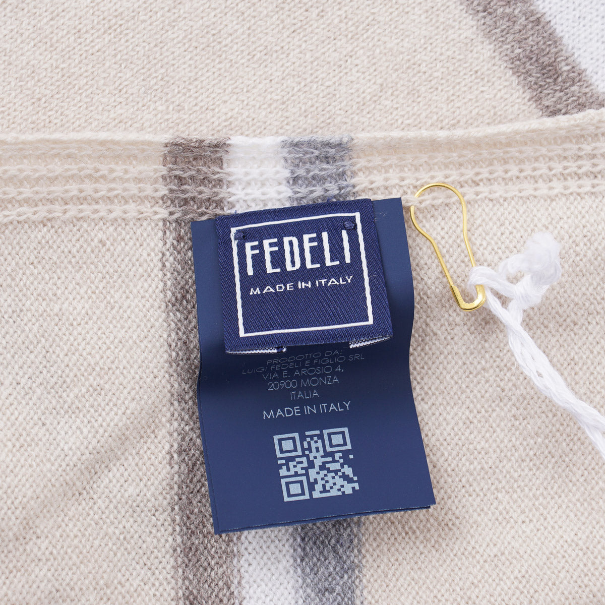 Fedeli Mid-Weight Cashmere Scarf - Top Shelf Apparel