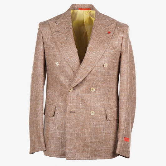 Isaia Slim Wool-Linen-Silk Sport Coat