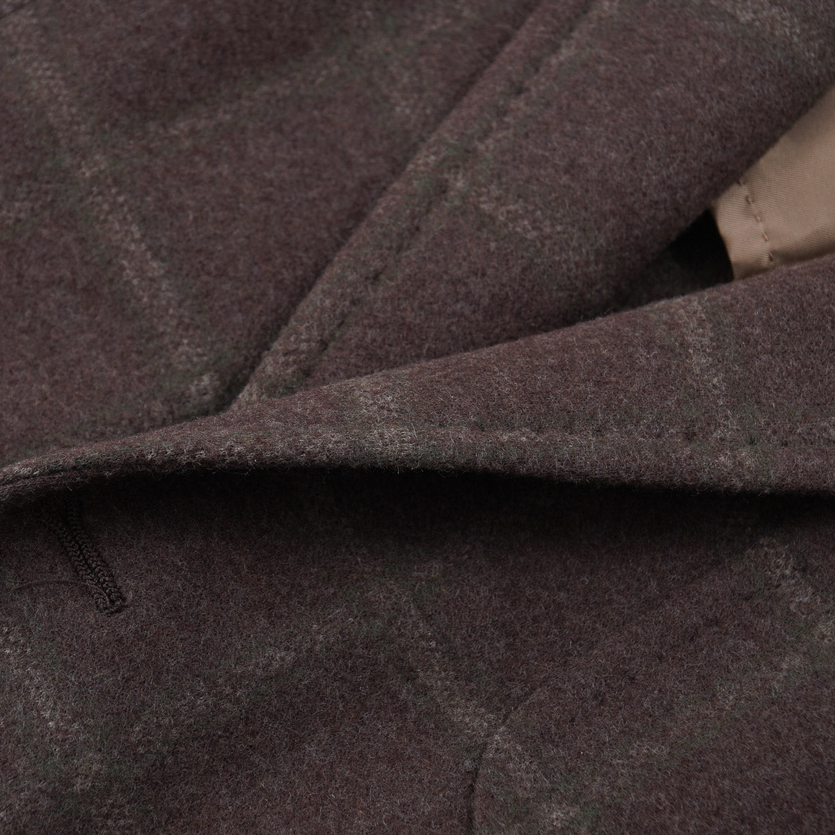 Isaia Plush Flannel Wool Sport Coat