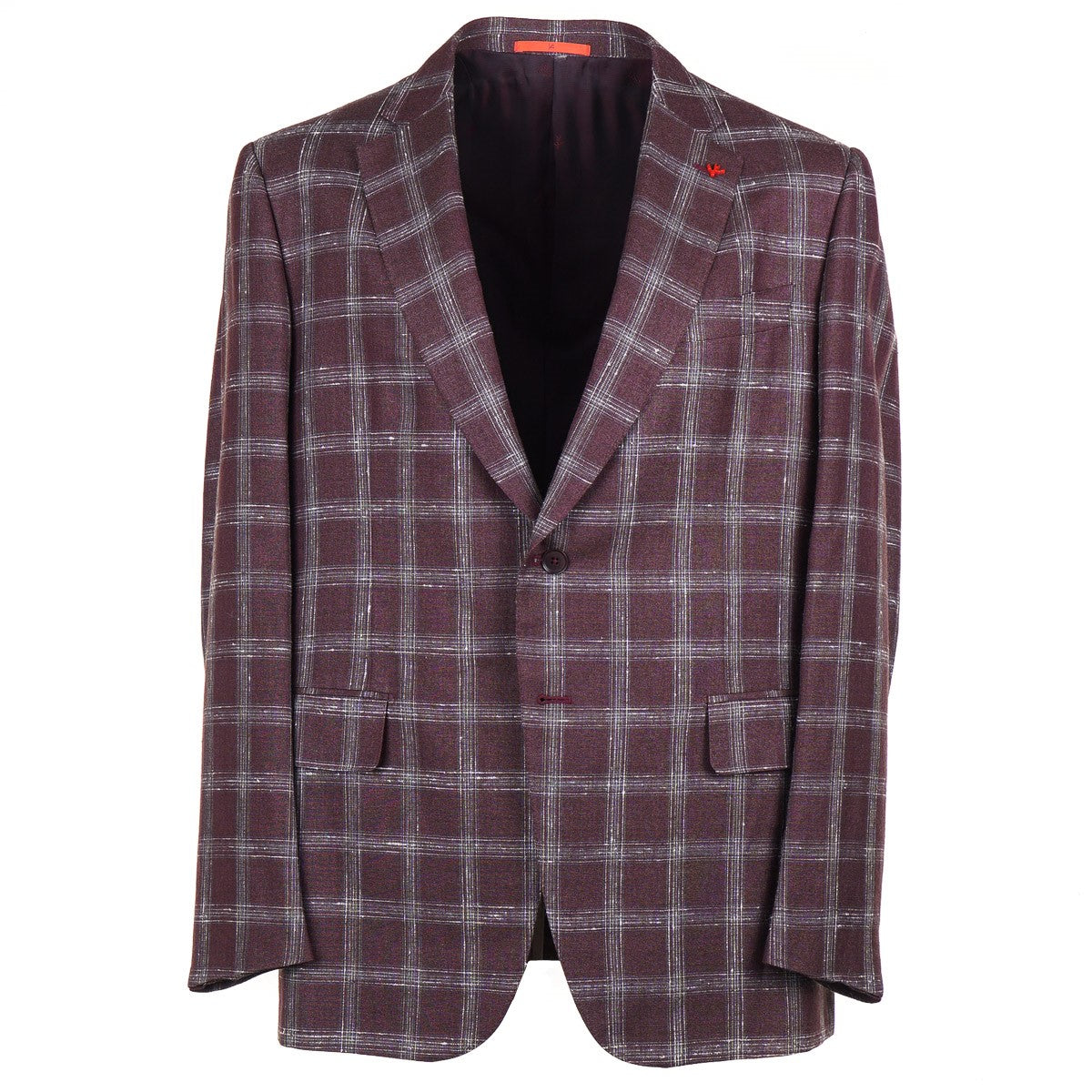 Isaia Slim-Fit Wool-Silk-Linen Sport Coat