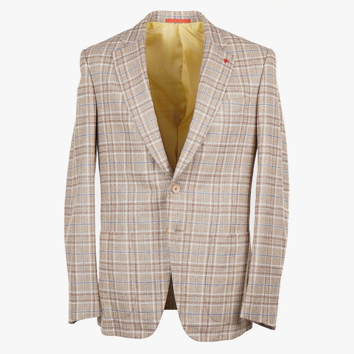 Isaia Boucle Wool-Silk Sport Coat