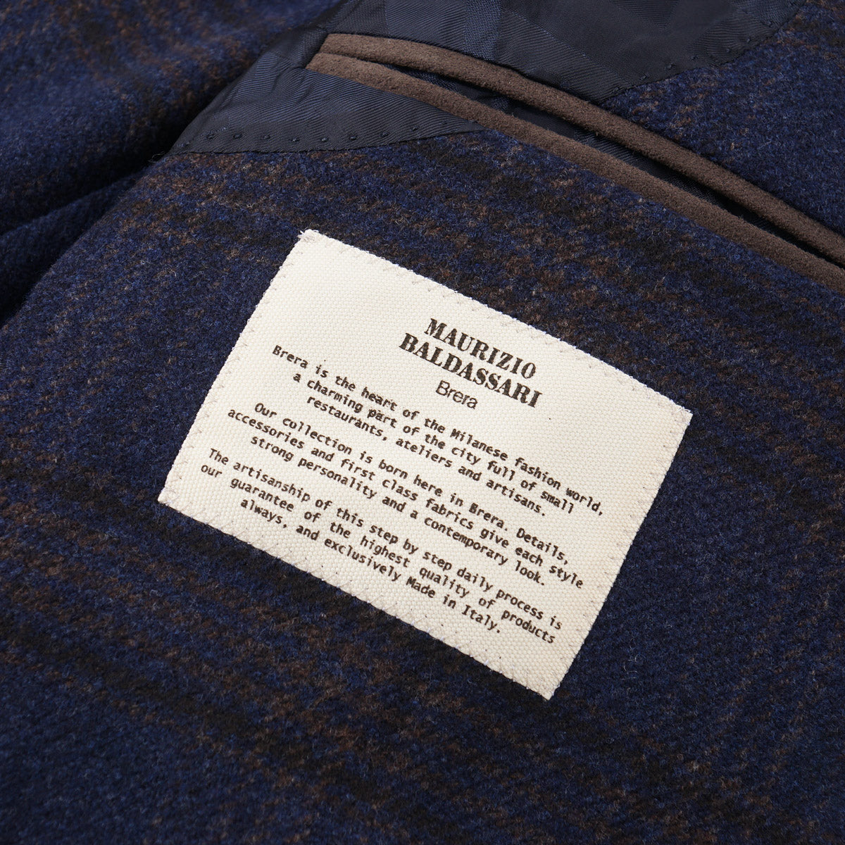 Maurizio Baldassari Wool-Cashmere 'Soft Jacket'