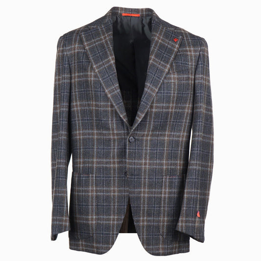 Isaia Woven Wool-Cashmere Sport Coat - Top Shelf Apparel