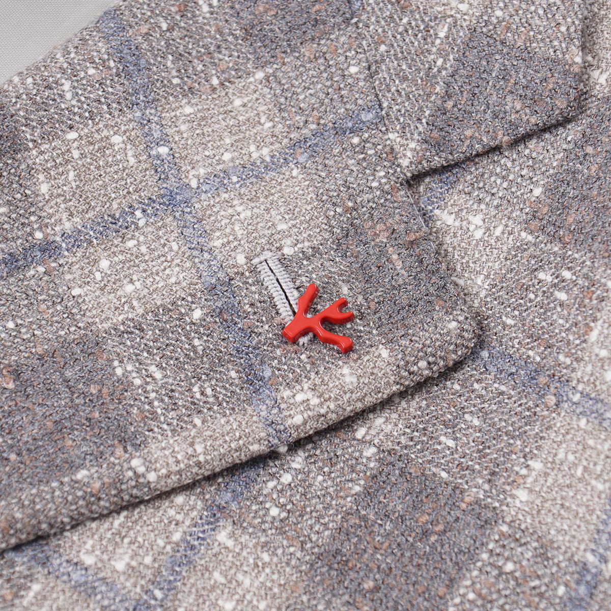 Isaia Mélange Wool-Silk-Linen Sport Coat