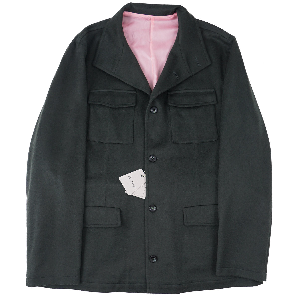 Sartorio Flannel Cashmere Field Jacket