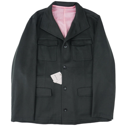 Sartorio Flannel Cashmere Field Jacket